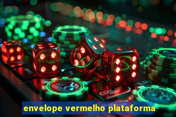 envelope vermelho plataforma